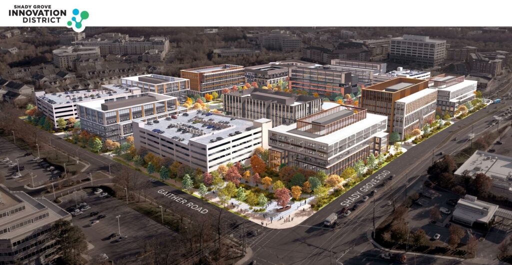BXP unveils plans for Shady Grove Innovation District in Rockville